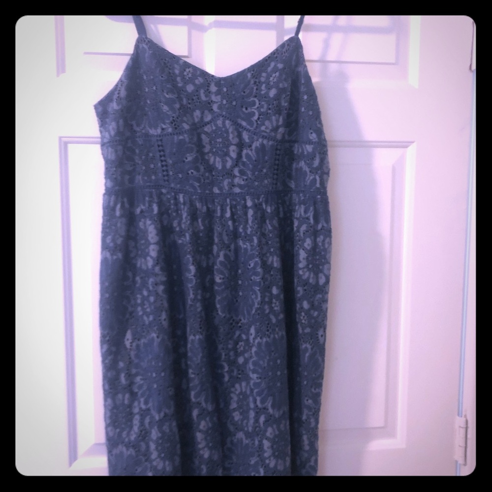 Blue summer dress from Loft